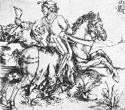 Albrecht Durer The Great Courier painting